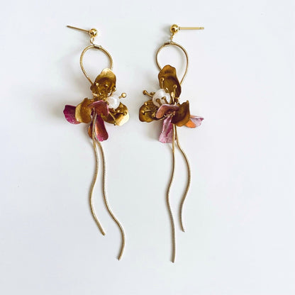 アリシアピアス(イヤリング)【結婚式 ピアス イヤリング】