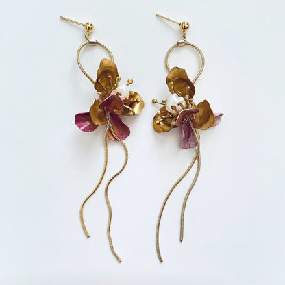 アリシアピアス(イヤリング)【結婚式 ピアス イヤリング】