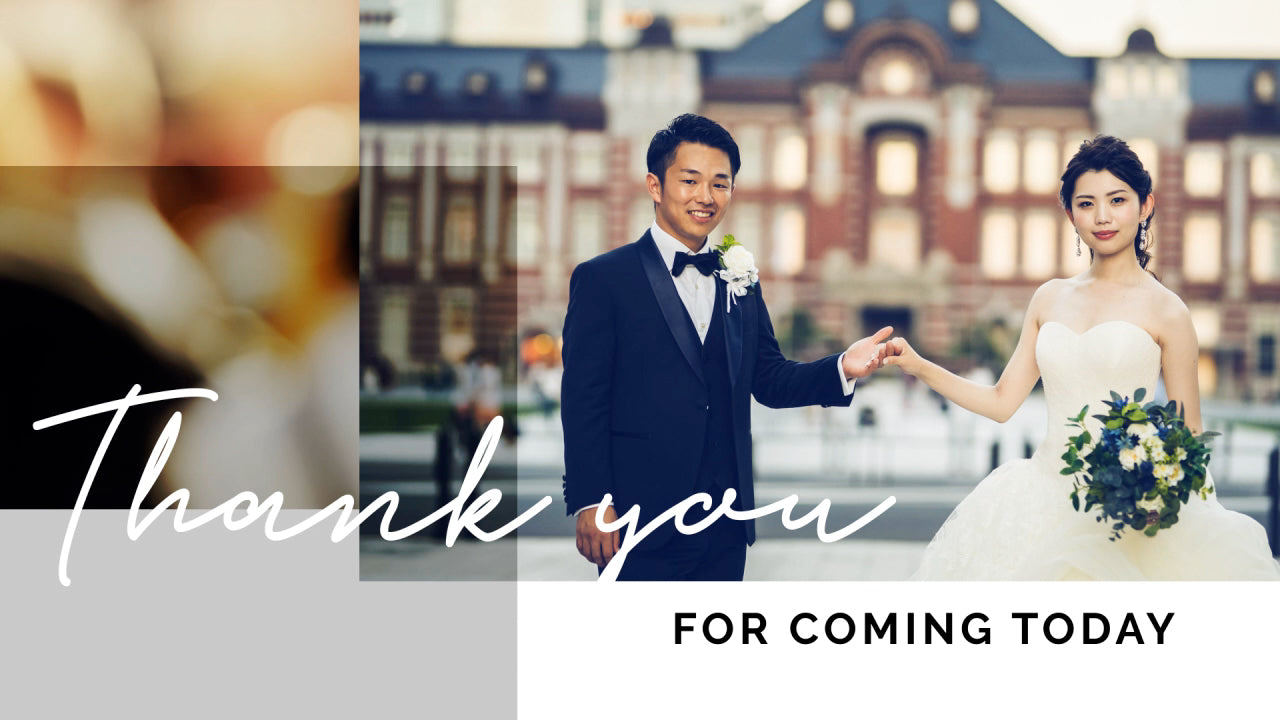 オープニングムービー【フォーカス】【結婚式 ムービー オープニング】