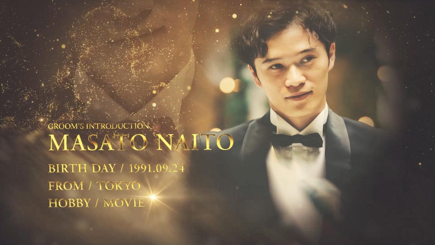 オープニングムービー【グレイテスト】【結婚式 ムービー オープニング】