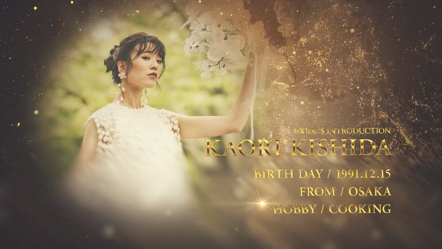 オープニングムービー【グレイテスト】【結婚式 ムービー オープニング】