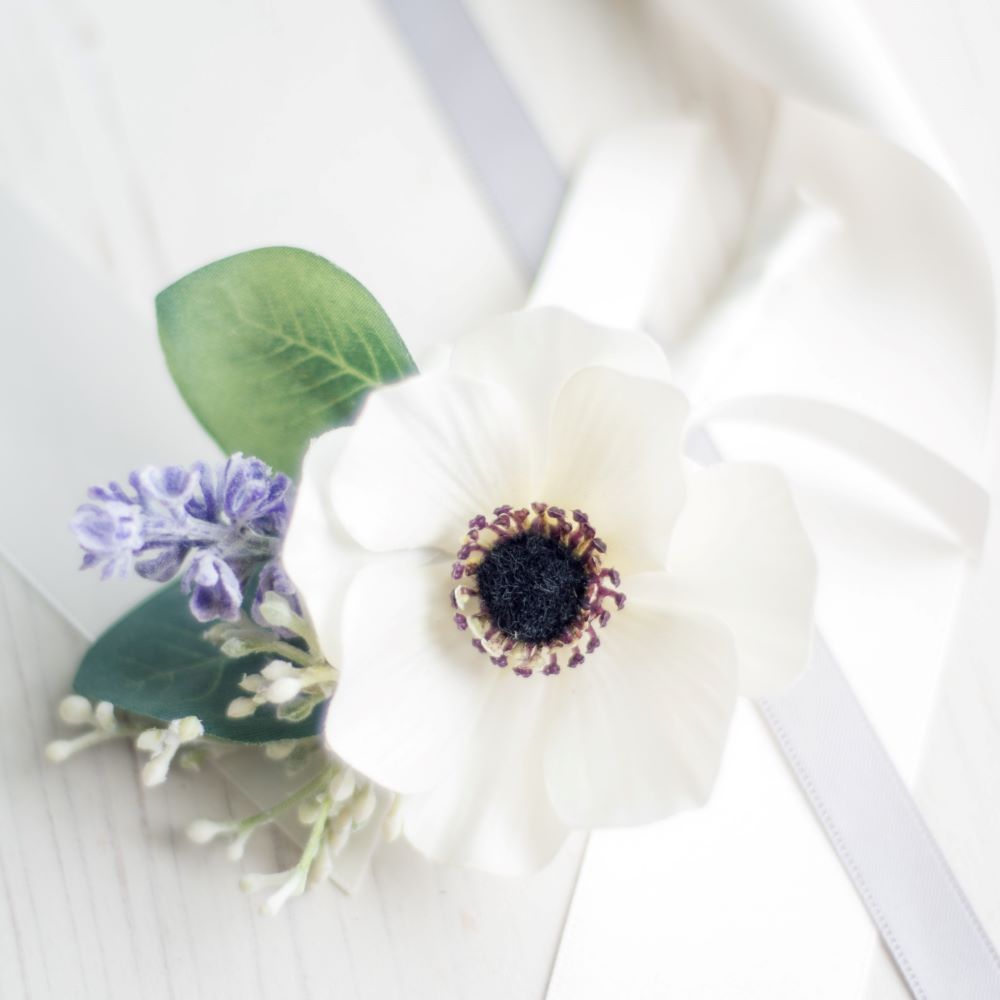 造花】レンタル/アネモネブーケ 【結婚式 フラワー 造花 ブーケ