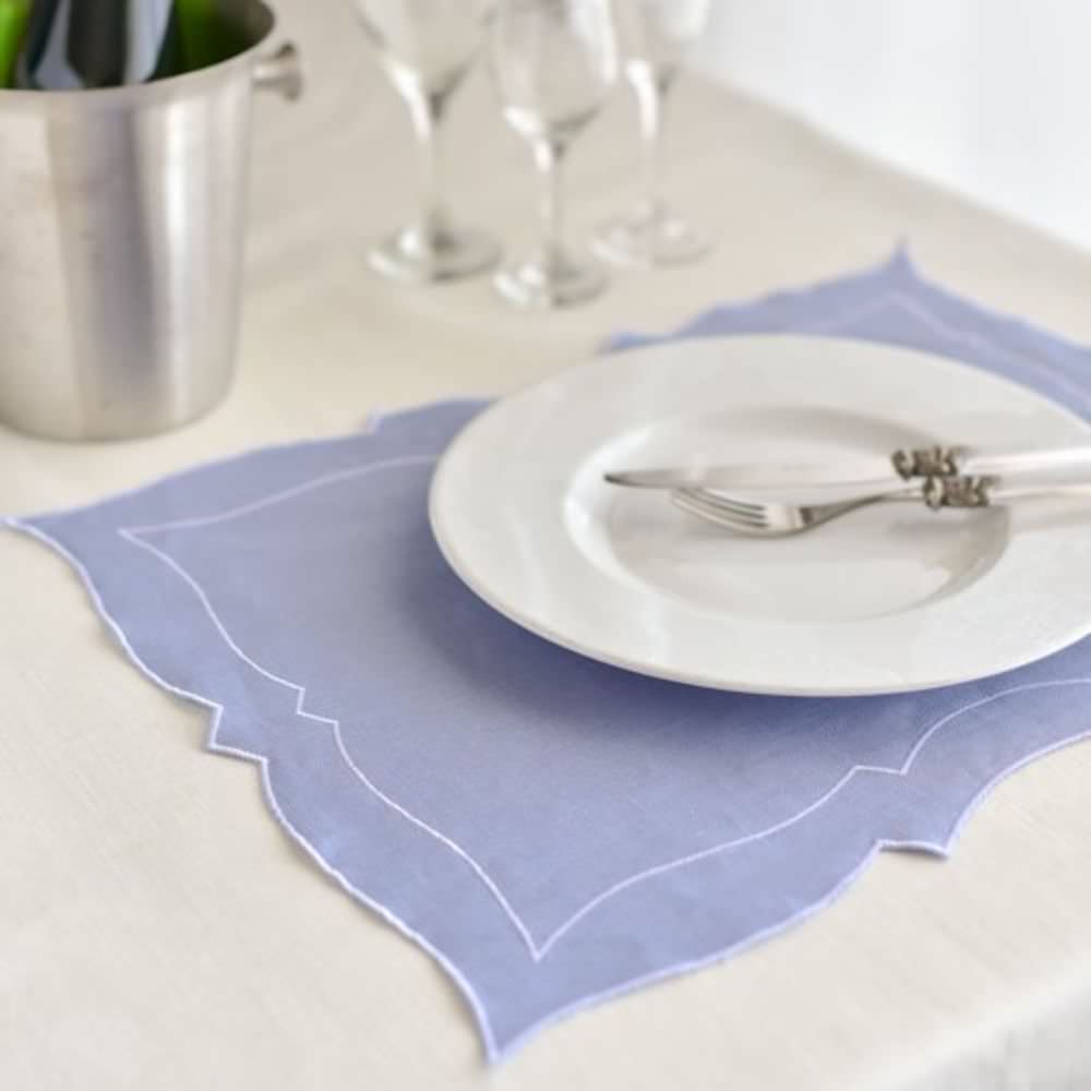 【ランチョンマット】レクタングル(シェル) 【結婚式 ギフト 引き出物 食器類】