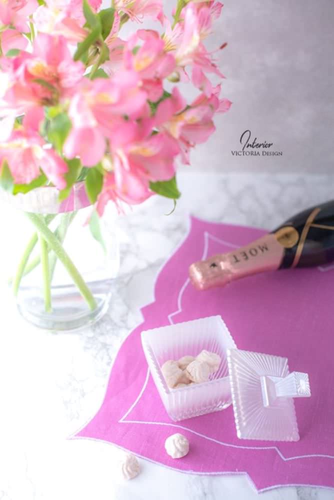 【ランチョンマット】レクタングル(ロゼ) 【結婚式 ギフト 引き出物 食器類】