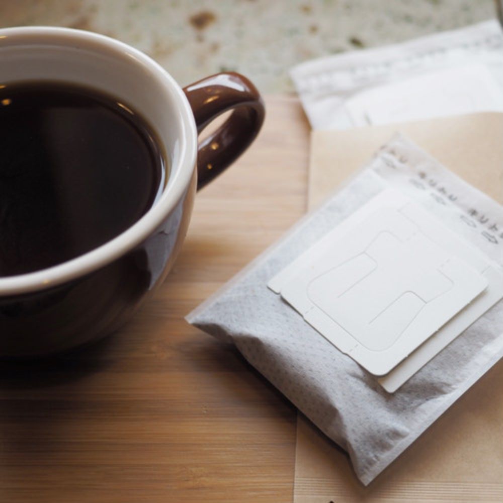 【ドリップバッグコーヒーギフトボックス】オリジナルブレンド10袋入り(いつも×5袋、3時×5袋) 【結婚式 ギフト 食品 引き菓子】