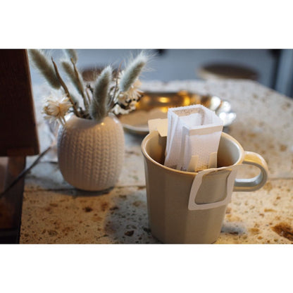 【ドリップバッグコーヒーギフトボックス】オリジナルブレンド10袋入り(いつも×5袋、3時×5袋) 【結婚式 ギフト 食品 引き菓子】