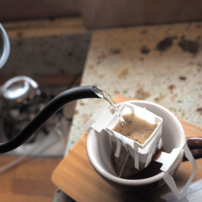 【ドリップバッグコーヒーギフトボックス】オリジナルブレンド10袋入り(いつも×5袋、3時×5袋) 【結婚式 ギフト 食品 引き菓子】