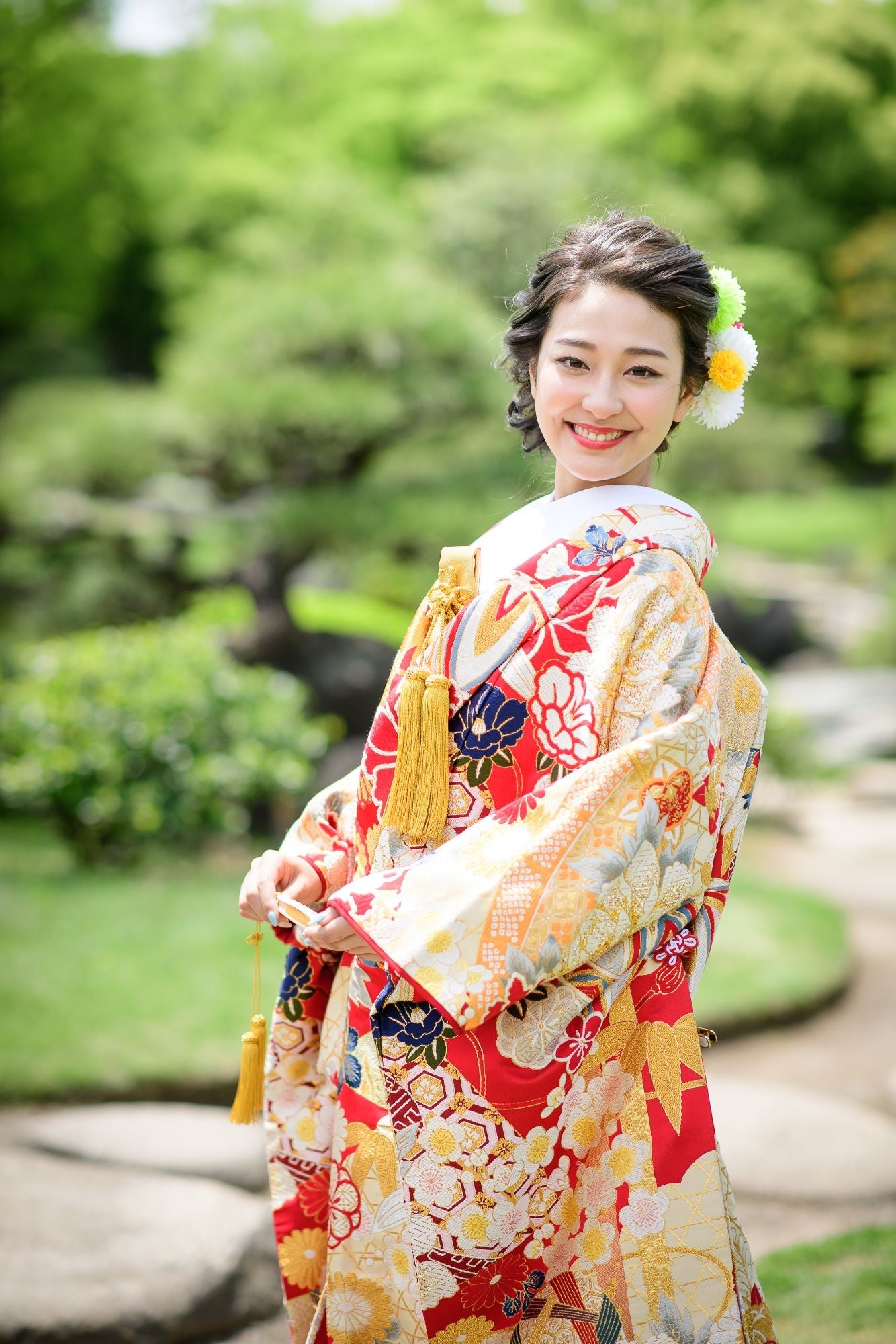 【和装1着アテンド/リハ付き】和装お仕度プラン 【結婚式 ヘアメイク 和装着付け】