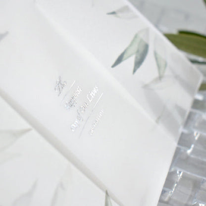 【結婚式 招待状】オリーブ(印刷込み)【結婚式 ペーパー 招待状】