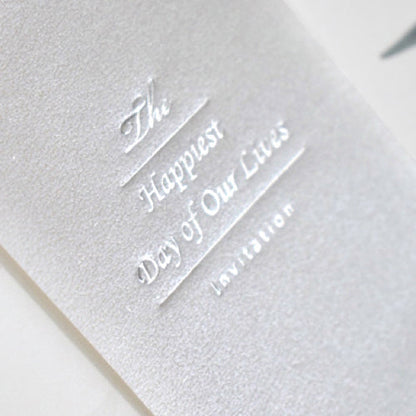 【結婚式 招待状】オリーブ(印刷込み)【結婚式 ペーパー 招待状】