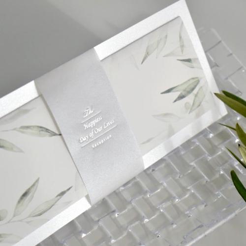 【結婚式 席次表】 オリーブ(手作りキット)【結婚式 ペーパー 席次表】