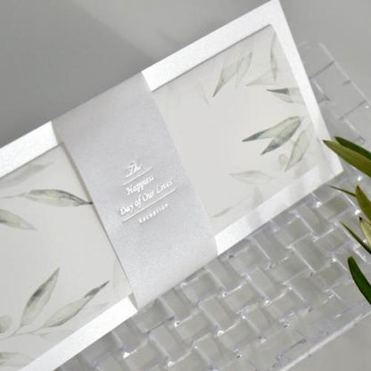 【結婚式 席次表】 オリーブ(手作りキット)【結婚式 ペーパー 席次表】