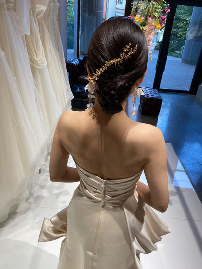 【洋装2着】洋装 2スタイルプラン 【結婚式 ヘアメイク 新郎 新婦】