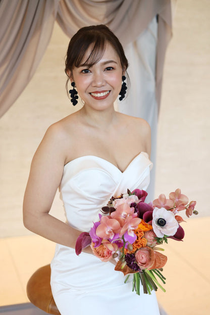 【和装2着・洋装1着】和装+洋装 白無垢+色打掛+洋装プラン 【結婚式 ヘアメイク 和装着付け】