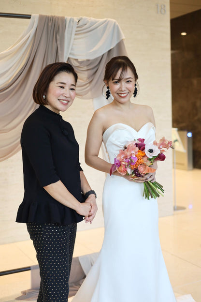 【トップスタイリスト】和装1+洋装1スタイル 【結婚式 ヘアメイク 和装着付け】