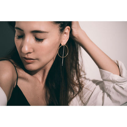 2parts pierce/ブライダルアクセサリー 【結婚式 ピアス イヤリング】