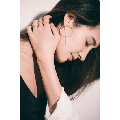 2parts pierce/ブライダルアクセサリー 【結婚式 ピアス イヤリング】