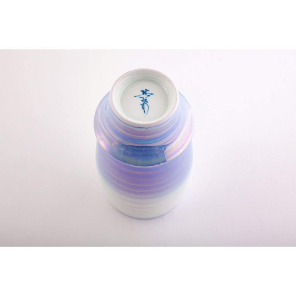 【有田焼 其泉】ビアグラス オーロラブルー 【結婚式 ギフト 引き出物 食器類】