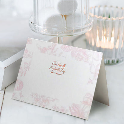 【結婚式 席札】マルセイユ ライラック(手作りキット)【結婚式 ペーパー 席札】