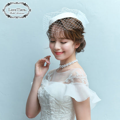 パールチョーカー・ホワイト（PC-01w）