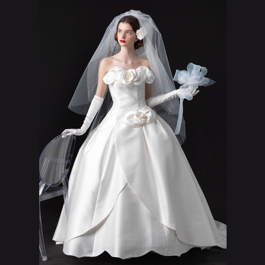 花の精 【ウェディングドレス レンタル】