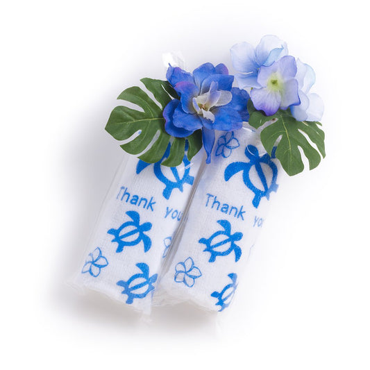 ミニタオル ブルーホヌ(単品) 【結婚式 プチギフト 雑貨】