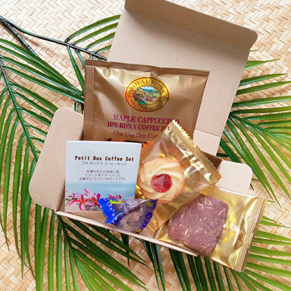 プチBOX コーヒーセット プルメリアテラス 【結婚式 プチギフト 飲み物】