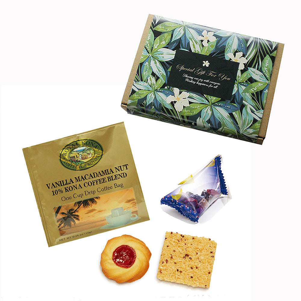 プチBOX コーヒーセット フォレスト グリーン 【結婚式 プチギフト 飲み物】