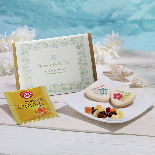 プチBOX ティーセット エタニティ リボン 【結婚式 プチギフト 飲み物】