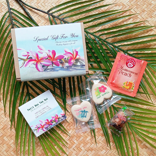 プチBOX ティーセット プルメリアテラス 【結婚式 プチギフト 飲み物】