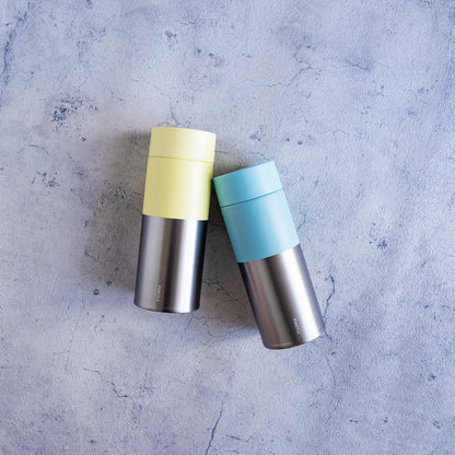 ポケトル炭酸対応ボトル（パープル） ソーダボトル ステンレス製 保冷保温水筒 お酒OK 【結婚式 ギフト 引き出物 食器類】POKETLE soda 350