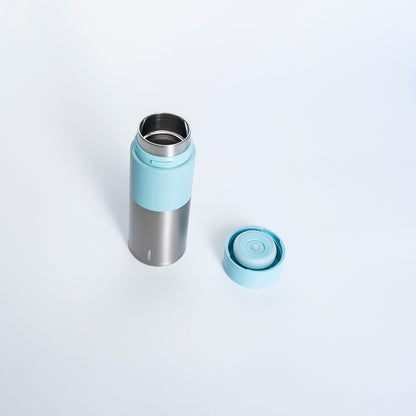 ポケトル炭酸対応ボトル（パープル） ソーダボトル ステンレス製 保冷保温水筒 お酒OK 【結婚式 ギフト 引き出物 食器類】POKETLE soda 350