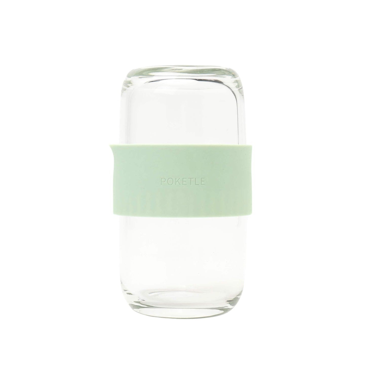 ポケトル コンパクトガラスきゅうす（グリーン） ティーセット 1人用 おいしいお茶が入れられる 手のひらサイズ 120ｍL 【結婚式 ギフト 引き出物 食器類】POKETLE vidro calm