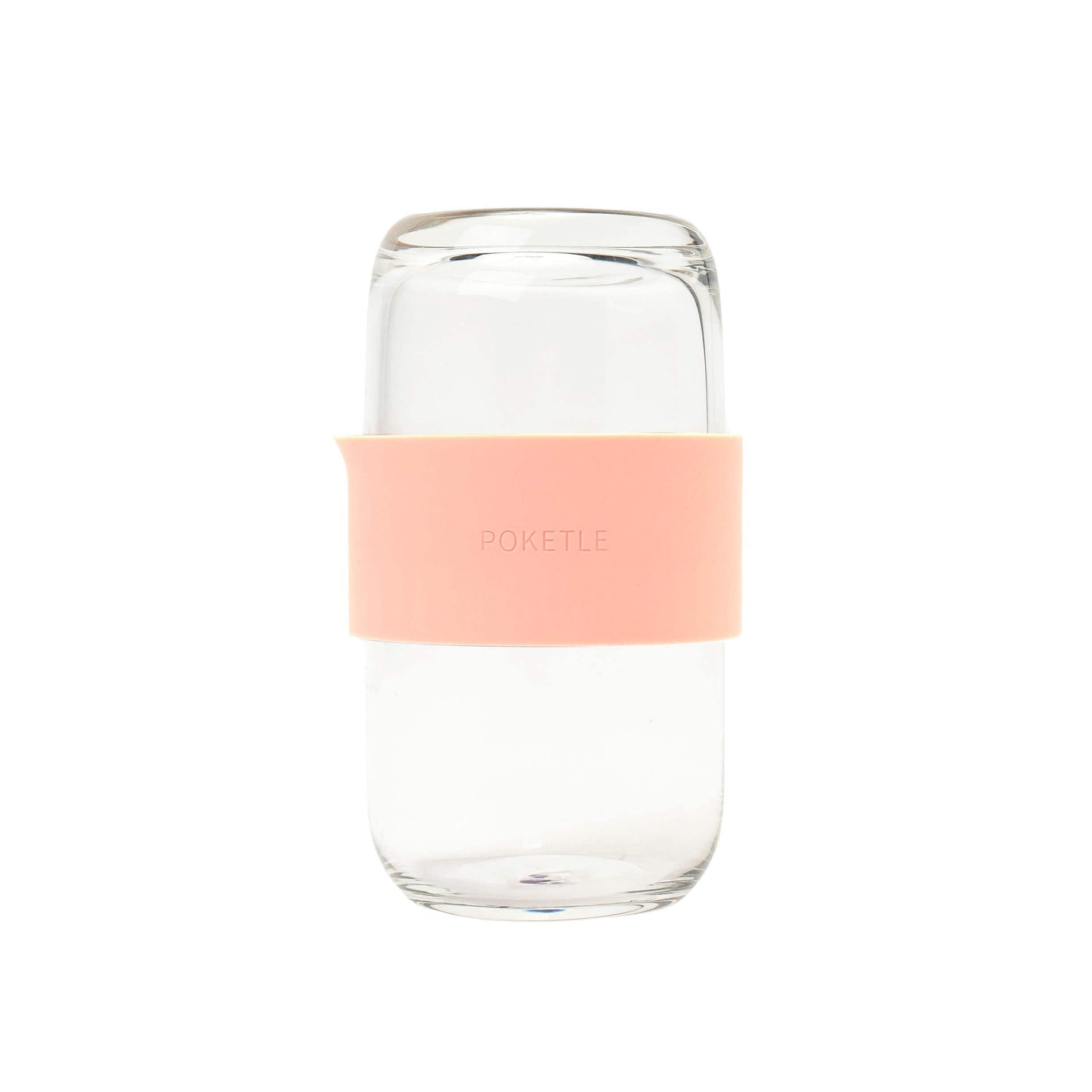 ポケトル コンパクトガラスきゅうす（ピンク） ティーセット 1人用 おいしいお茶が入れられる 手のひらサイズ 120ｍL 【結婚式 ギフト 引き出物 食器類】POKETLE vidro calm