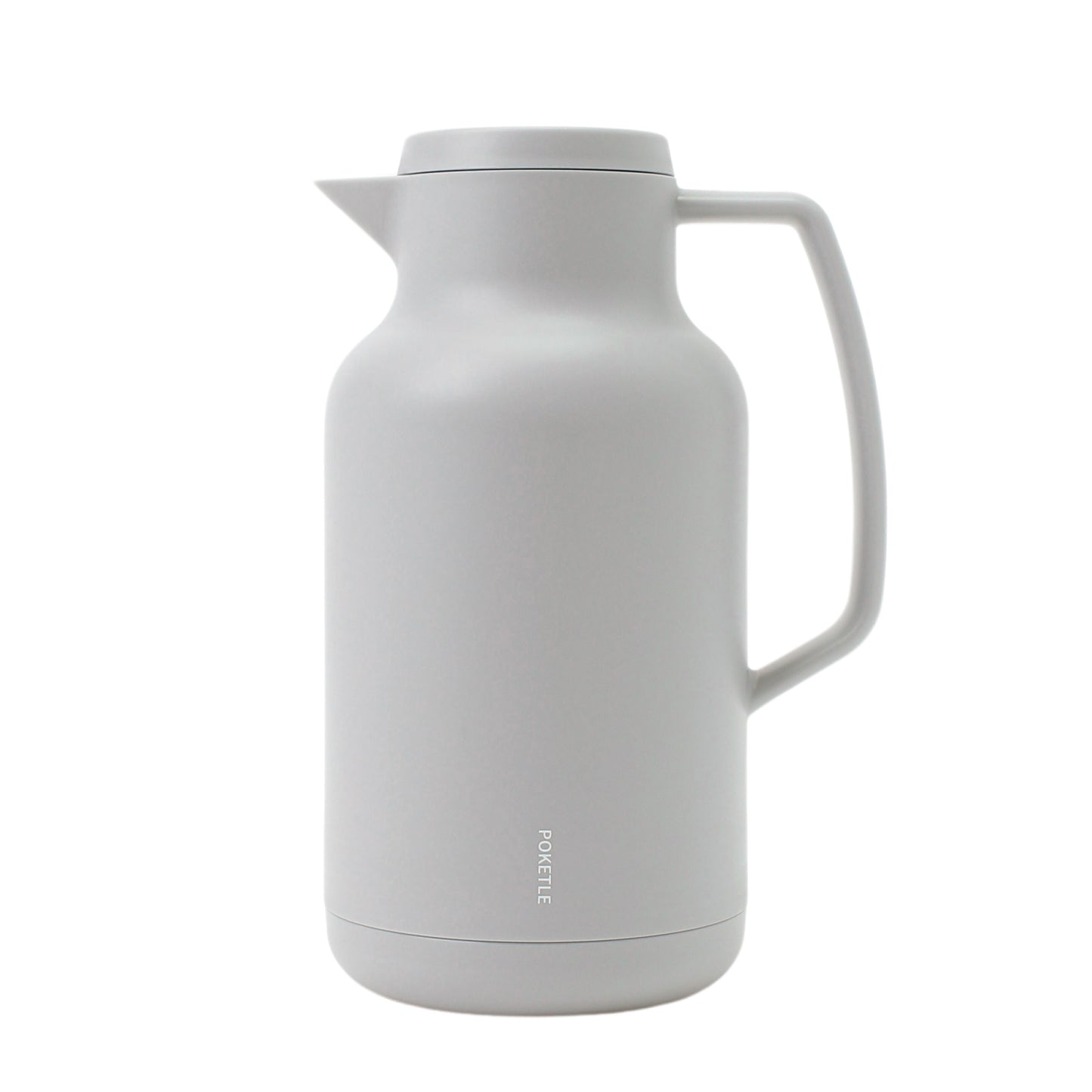 ポケトル ガラス製 卓上まほうびん（グレー） 保温保冷  ビードロまほうびん1L【結婚式 ギフト 引き出物 食器類】