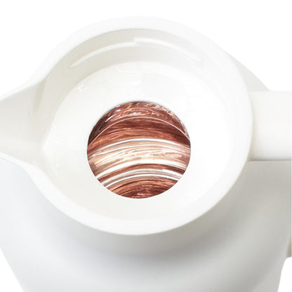 ポケトル ガラス製 卓上まほうびん（グレー） 保温保冷  ビードロまほうびん1L【結婚式 ギフト 引き出物 食器類】