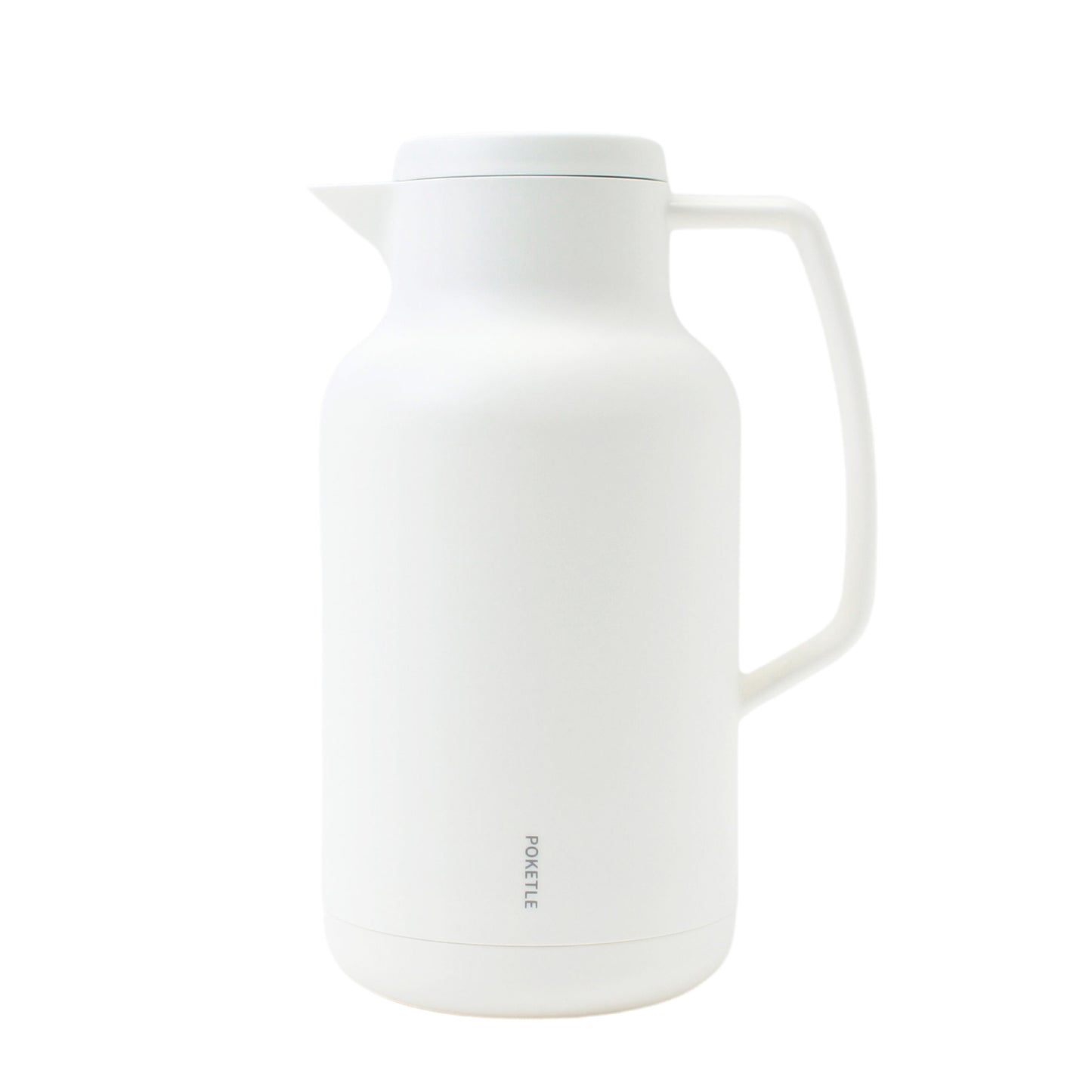 ポケトル ガラス製 卓上まほうびん（ホワイト） 保温保冷  ビードロまほうびん1L【結婚式 ギフト 引き出物 食器類】