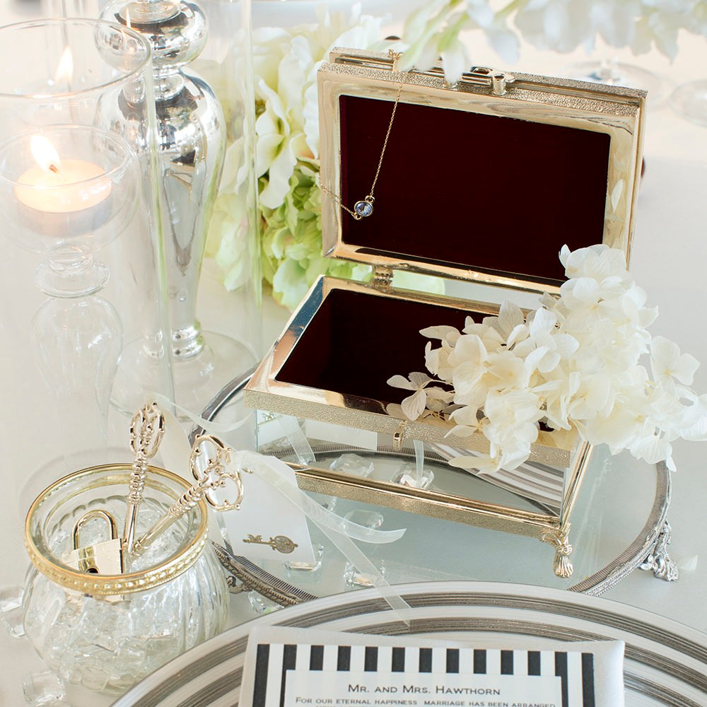 プレシャスボックス(ザ・ミラーボックス)4卓以上 【結婚式 挙式 披露宴 演出グッズ レンタル】