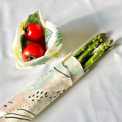 ヴィーガンラップ Lemon柄 3枚入りセット(S・M・L) 【結婚式 ギフト 引き出物 キッチン用品】