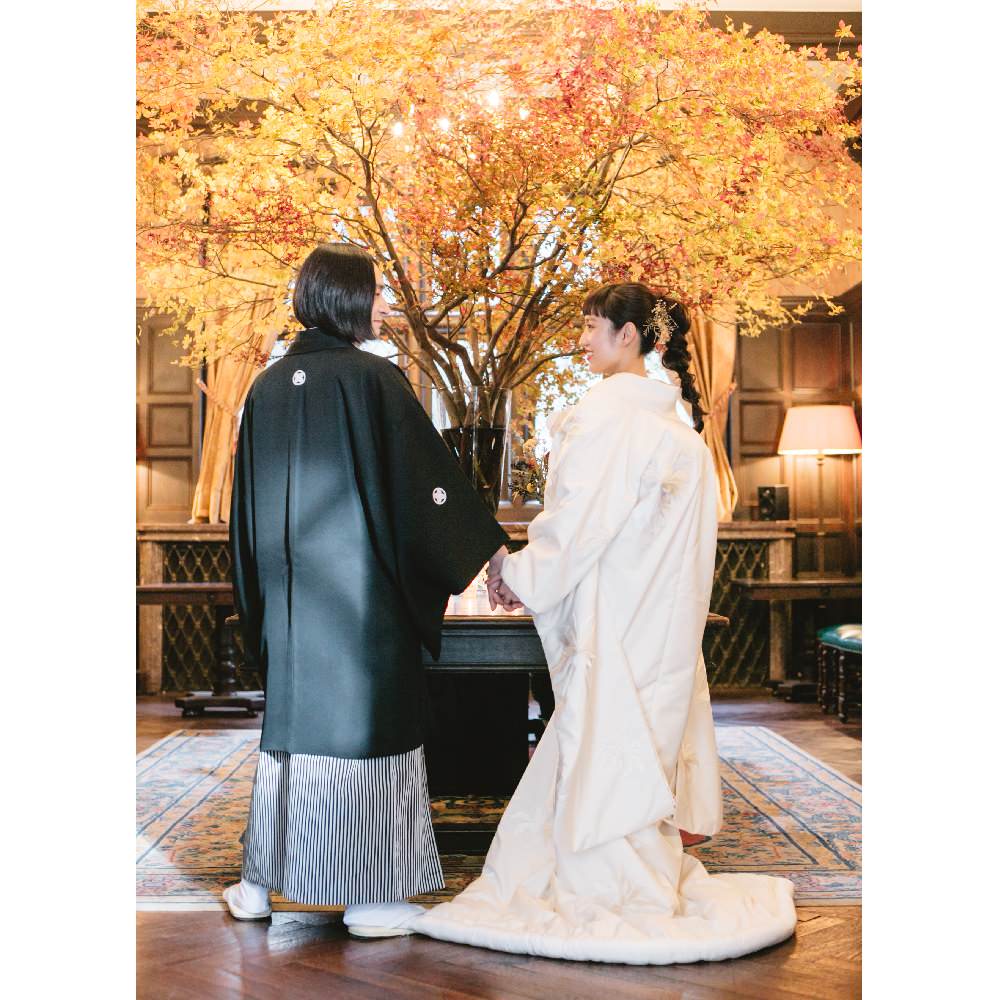 オリジナル白無垢 生成地/emi takazawa 刺繍花 【結婚式 和装 白無垢 レンタル】