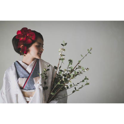 宮廷四季花鳥 【結婚式 和装 白無垢 レンタル】