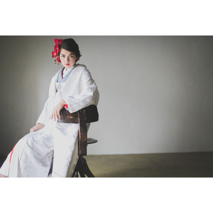 宮廷四季花鳥 【結婚式 和装 白無垢 レンタル】