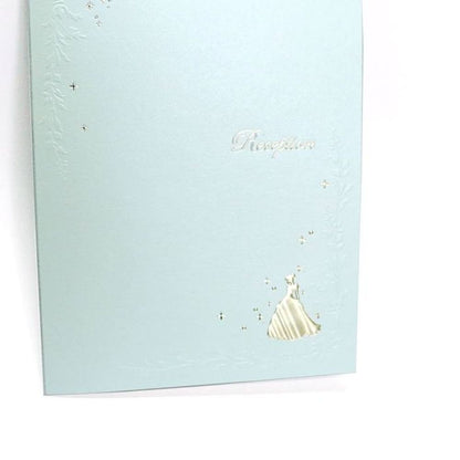 席次表A4サイズ シンデレラ【結婚式 ペーパー 席次表】