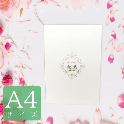 席次表A4サイズ ミッキー&ミニー【結婚式 ペーパー 席次表】