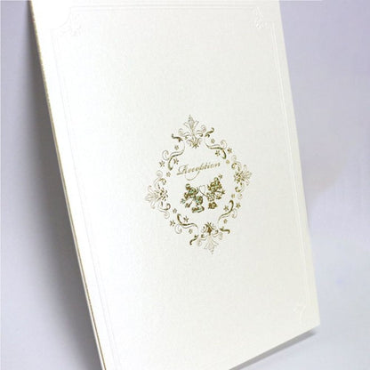 席次表A4サイズ ミッキー&ミニー【結婚式 ペーパー 席次表】