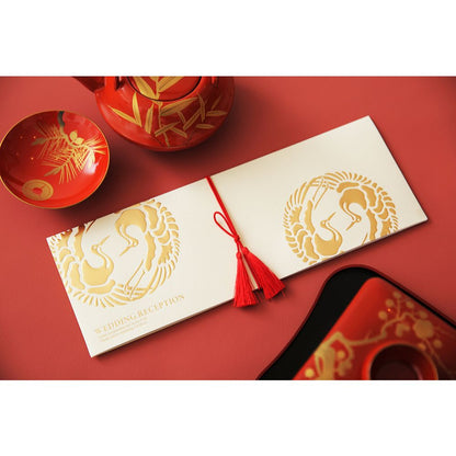 席次表A3サイズ 双縁 きなり【結婚式 ペーパー 席次表】