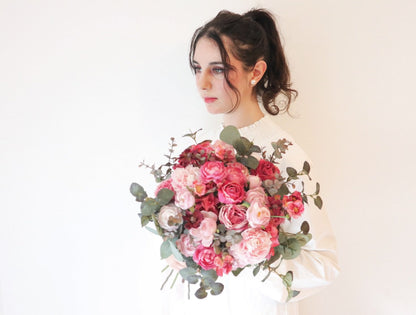 【造花】Rental Bouquet :Palais Royal 【結婚式 フラワー 造花 ブーケ ブートニア レンタル】