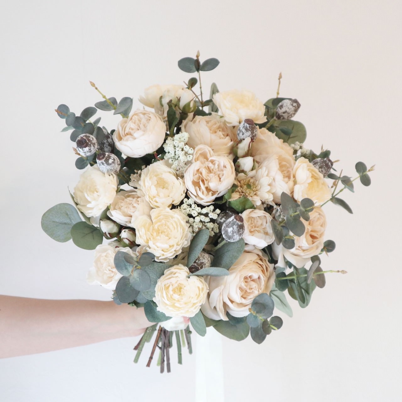 【造花】Rental Bouquet : Sainte Chapelle 【結婚式 フラワー 造花 ブーケ ブートニア レンタル】