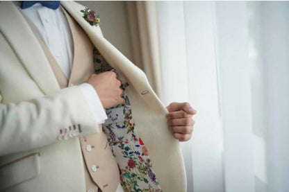 RINDAオーダーメード ウェディングスーツ スリーピースフラノ 【結婚式 タキシード オーダーメイド】