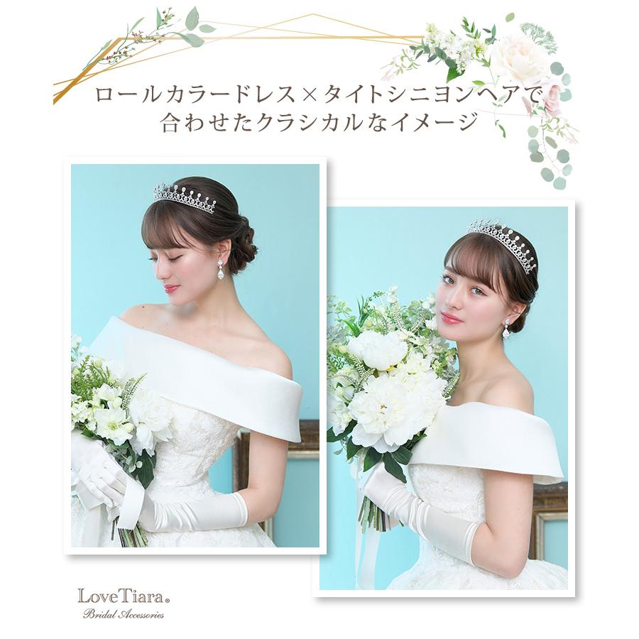 アネリージルコニアピアス【結婚式 ピアス イヤリング】（RLE-48p）
